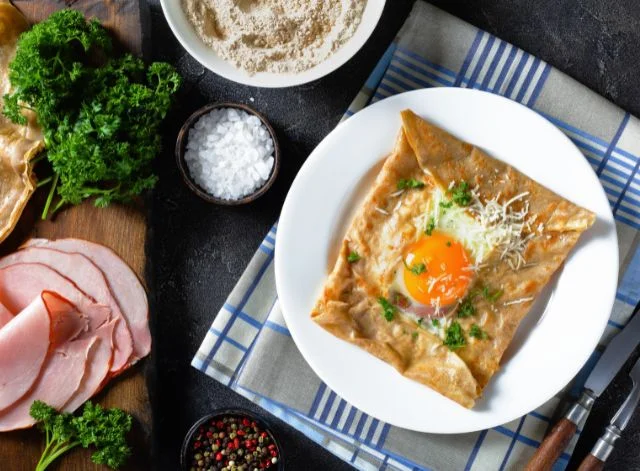 Galette Jambon, Emmental