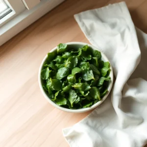 Bol de salade verte fraiche
