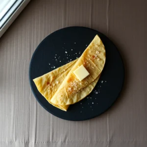 Crepe de froment beurre sucre